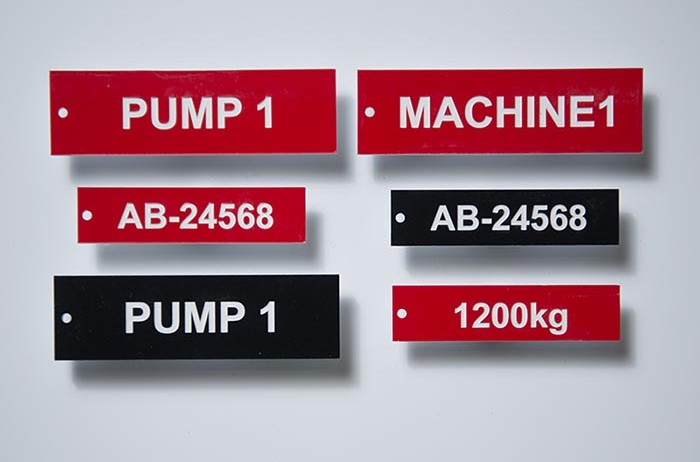 Engraved Plastic Signs Labels Labels Plus 0508 33 44 77